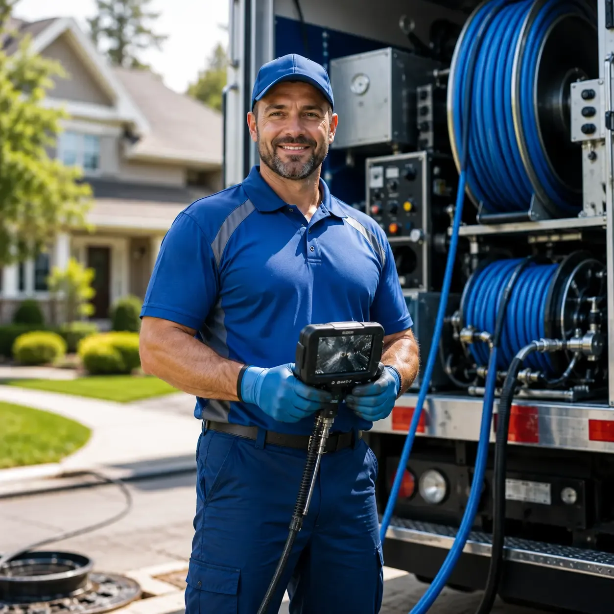 Local outdoor drain cleaning specialists in Dale, WI